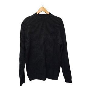 Asos Classic Black heavy chunky Knit Sweater
